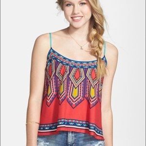 Flying Tomato Printed Tank Top Small